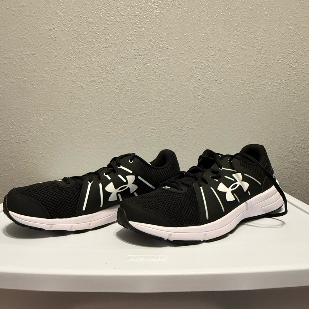 Under Armour Black & White Training Sneakers